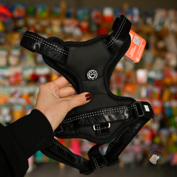 Max&Molly Sport Harness Matrix 2.0 Black - szelki regulowane dla psa, z identyfikatorem QR, czarne S-XL