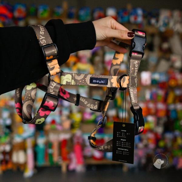 PSYsmak x MOOKI - szelki guard XL taśma szerokość 25mm „Dobrze, że jesteś”