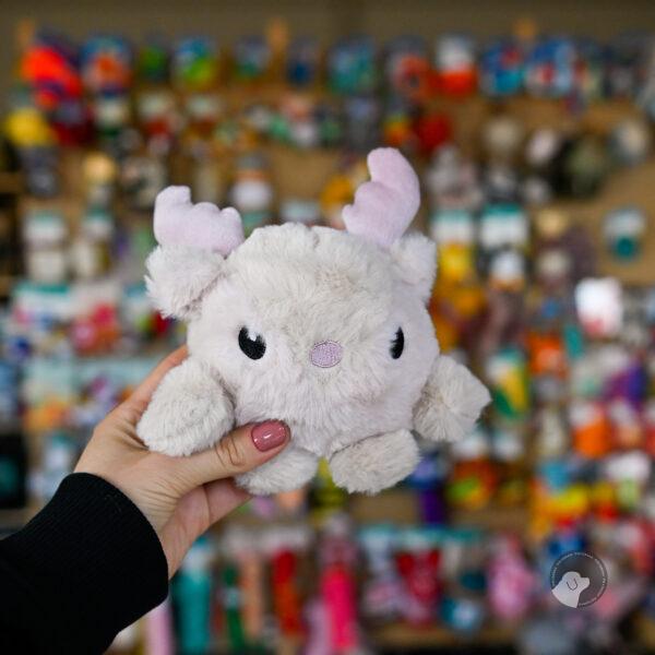 TRIXIE Xmas Renifer zabawka dla psa, pluszowa 18 cm, z dźwiękiem