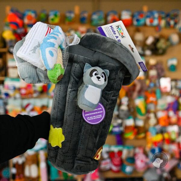 OH UKRYTY SZOP PRACZ ZESTAW INTERAKTYWNY ŚMIETNIK - zabawka węchową dla psa