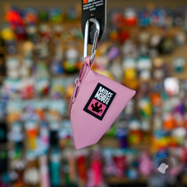 Max&Molly Poo Bag Dispenser Matrix 2.0 - etui na woreczki na odchody, z wodoodporną powierzchnią - rose różowe