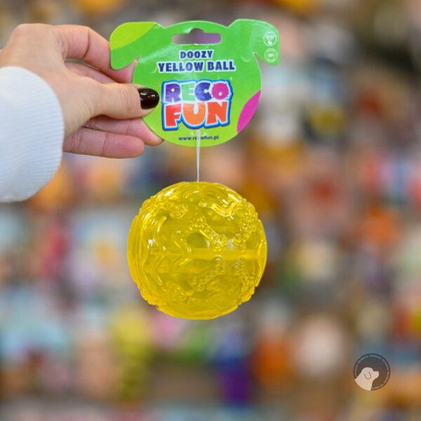 RECOFUN Doozy Yellow Ball piłka