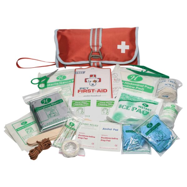 Kurgo First Aid Kit - apteczka dla psa, z otwieraczem do butelek