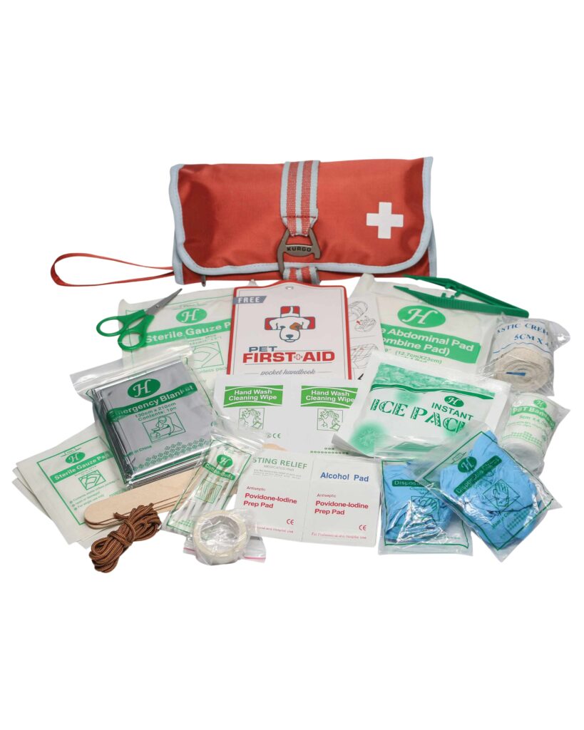 Kurgo First Aid Kit - apteczka dla psa, z otwieraczem do butelek