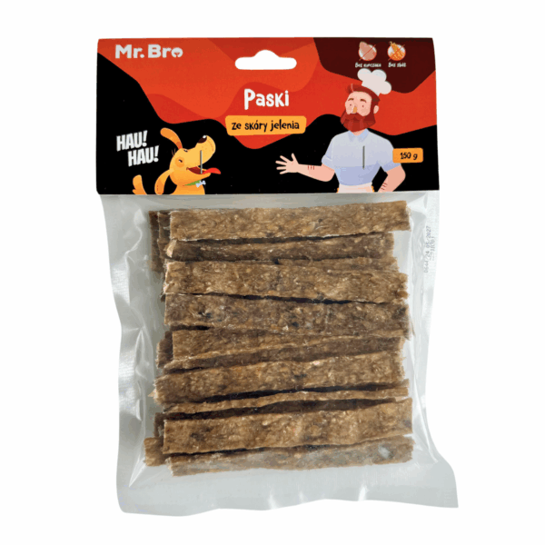 Mr. Bro Paski ze Skóry Jelenia 150g