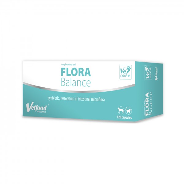 Vetfood FLORA Balance 120 kapsułek