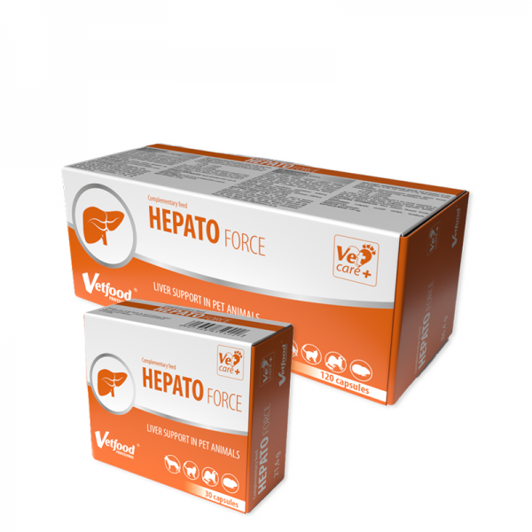 Vetfood Hepatoforce 30 kapsułek