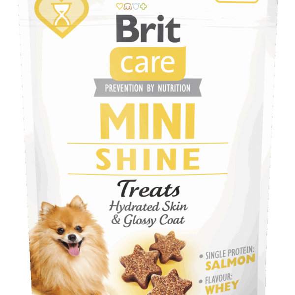 Brit Care Dog Mini Snacks Shine, łosoś, 50g