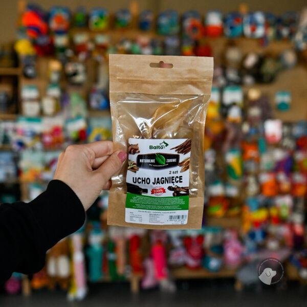 BALTO Ucho jagnięce - gryzak dla psa 2 sztuki Premium