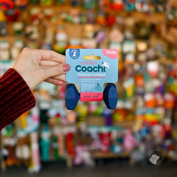 COACHI DUMBBELL APORT HANTEL MAŁY GRANATOWY