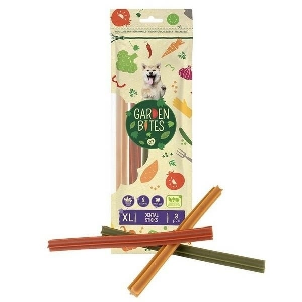 GARDEN BITES DENTAL STICKS "XL" 25cm 3szt 4/40
