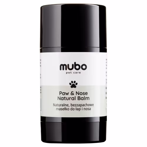 Mubo Paw & Nose Fragrance Free Natural Balm Stick 25g - naturalne masełko do łap i nosa w sztyfcie, bezzapachowe