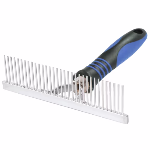 Show Tech Rake Comb Medium - zgrzebło dla psa i kota, 33 metalowe piny
