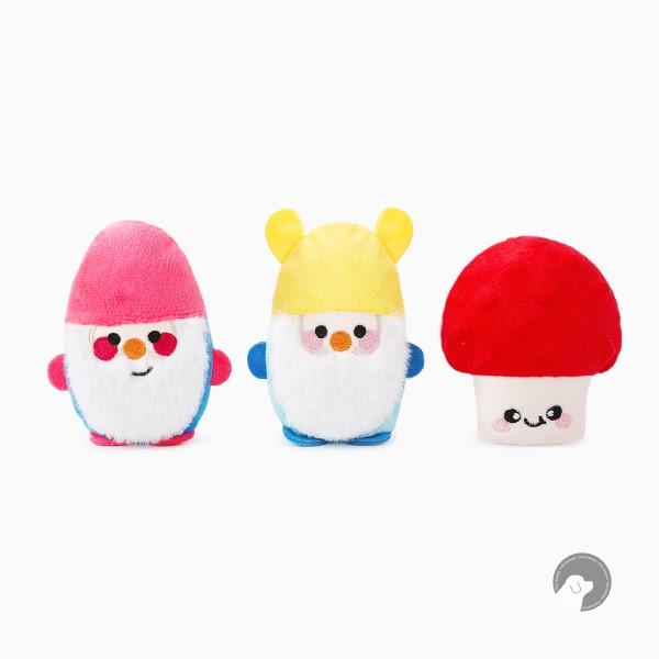 Hugsmart Puppy Garden – Garden Gnomes 3 pak mini krasnali ogrodowych