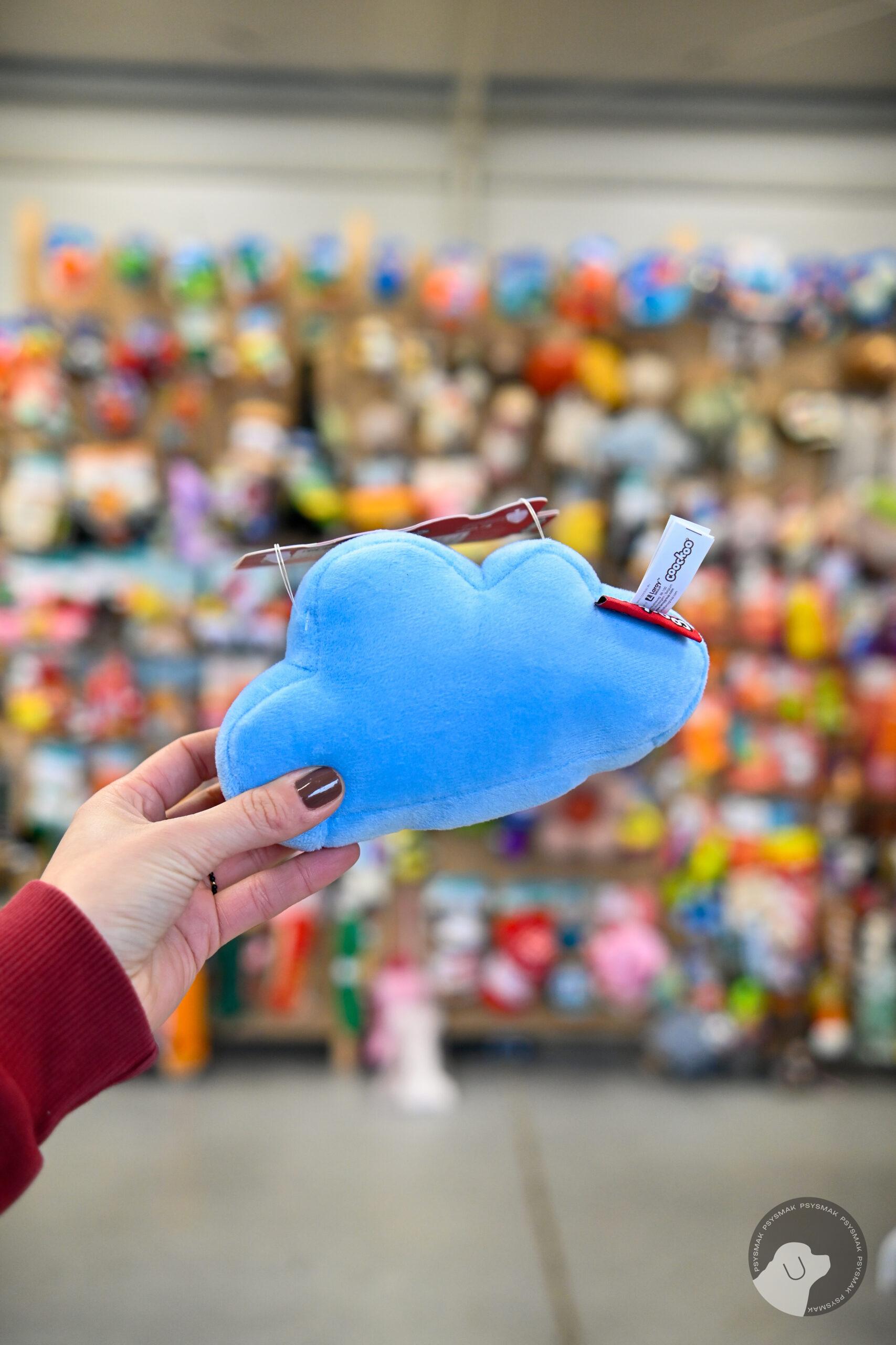COOCKOO PODUSZKA HEAD IN THE CLOUDS Z KOCIMIĘTKĄ 17x7x10,5cm
