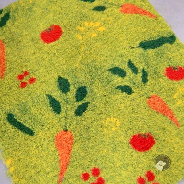 BUBA Legowisko DRY BED 28mm 100x 75 cm antypoślizgowe warzywa