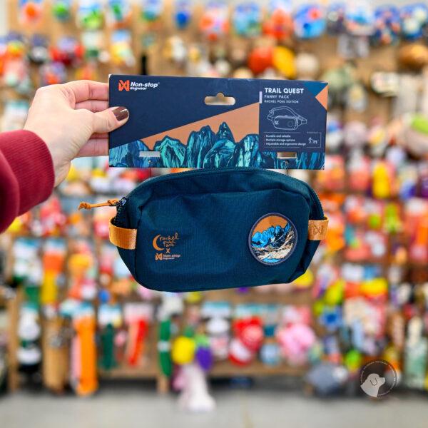 Non-stop dogwear Trail quest fanny pack Rachel Pohl edition - turkusowo pomarańczowa nerka