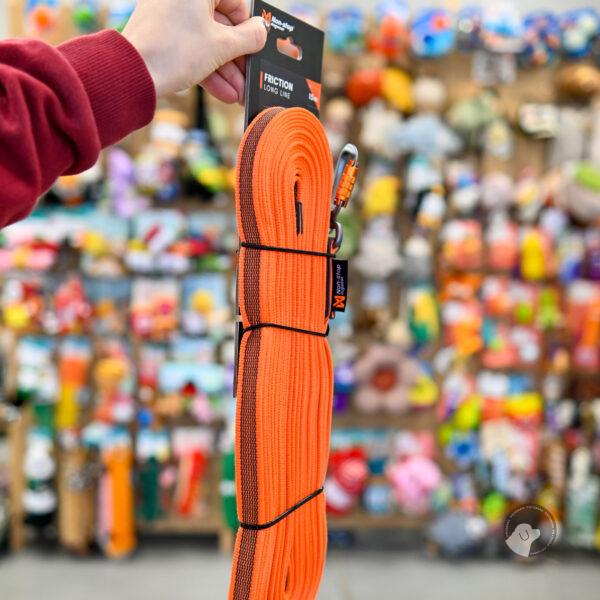 Non-stop dogwear Friction long line - linka treningowa z antypoślizgiem 15 m