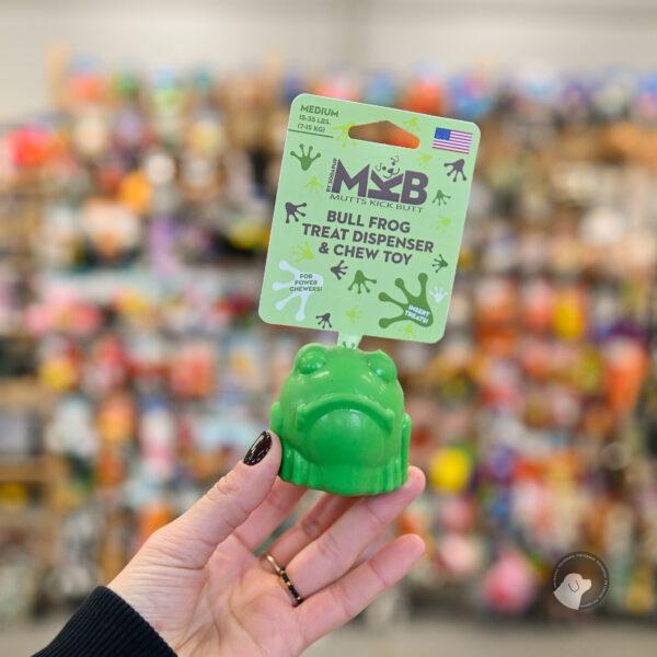 SODA PUP MKB TPE Bullfrog Medium - żaba na przysmaki