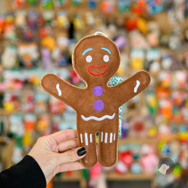 GREEN & WILD'S Jean Genie the Gingerbread Person (Piernikowy Ludzik)- z juty i zamszu