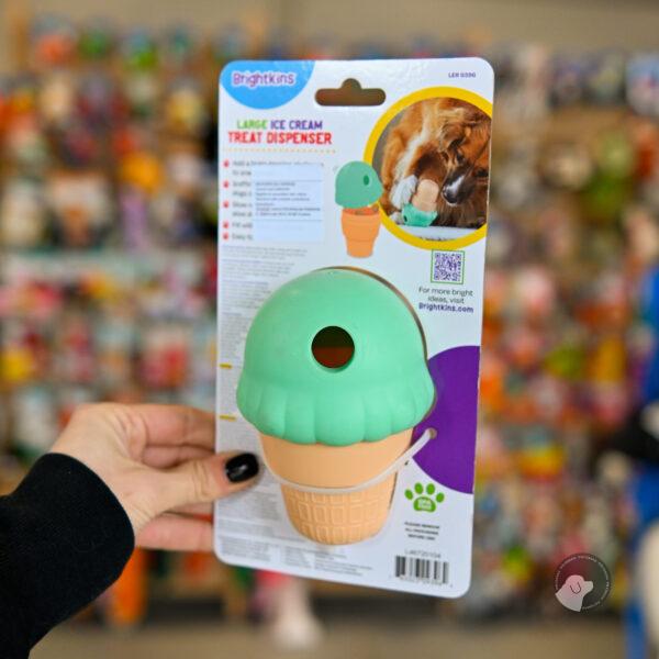 Brightkins Zabawka na przysmaki Large Ice Cream Cone DUŻY WAFELEK LODOWY