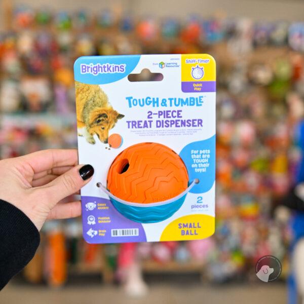 Brightkins Zabawka na przysmaki Small Textured Ball Treat Dispenser MAŁA TEKSTUROWANA KULA