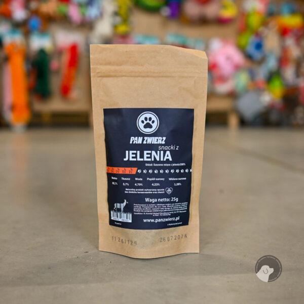 Pan Zwierz Naturalne smaczki z jelenia 25 g