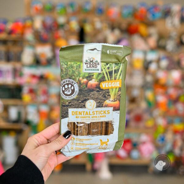 WILDES LAND DOG Veggie Dentalsticks - patyczki dentystyczne dla psa (180g)