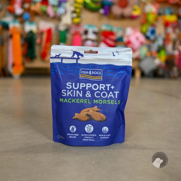 Fish4Dogs Mackerel Morsels – Sierść i Skóra 225 g