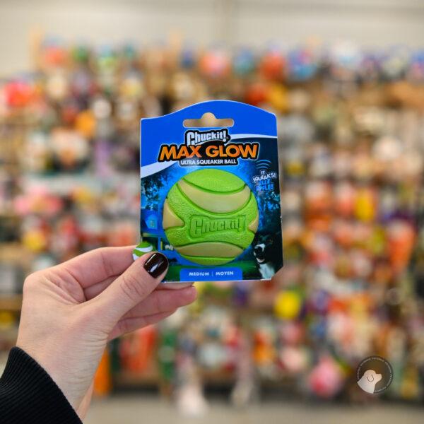 MAX GLOW ULTRA SQUEAKER BALL MEDIUM