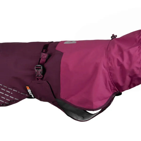 Non-stop dogwear Fjord raincoat płaszcz przeciwdeszczowy dla psa Purple 27-55