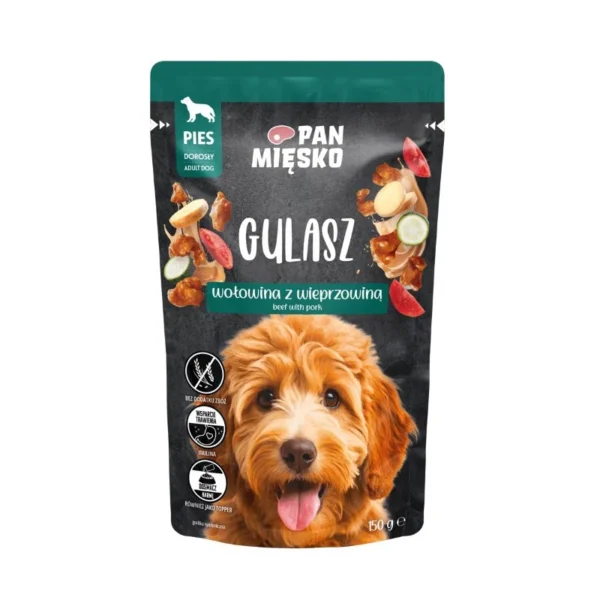 Pan Mięsko Gulasz Wołowina z wieprzowiną 150 g