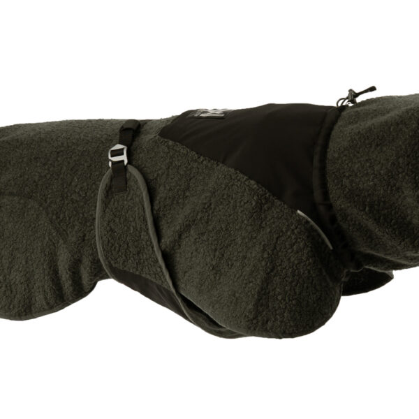 Non-stop dogwear Wool dog jacket - kurtka dla psa z wełną merino, kolor ciemno zielony