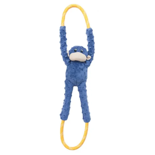 ZippyPaws RopeTugz – Blue Monkey niebieska małpka szarpak ZP808