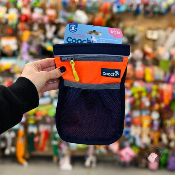 COACHI PRO TRAIN TOREBKA SASZETKA NA PRZYSMAKI pomarańczowo granatowa