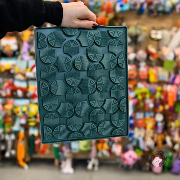 FuzzYard Life silikonowa Mata węchowa - Mirtowa zieleń