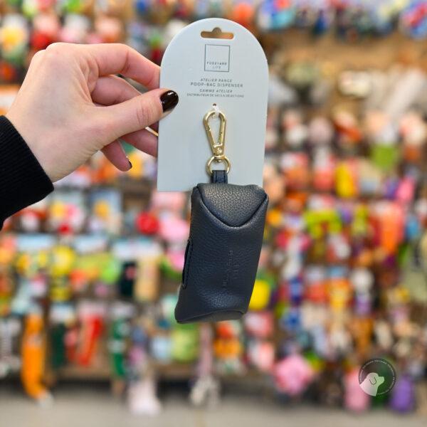 FuzzYard Life Atelier - Etui (Dozownik) na worki Szary Łupek