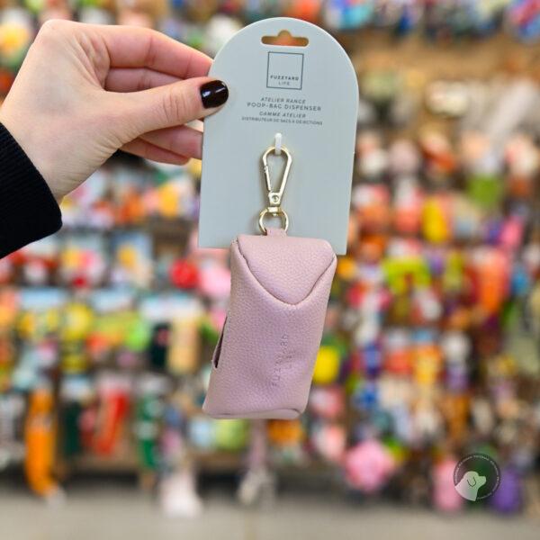 FuzzYard Life Atelier - Etui (Dozownik) na worki Pudrowy Róż