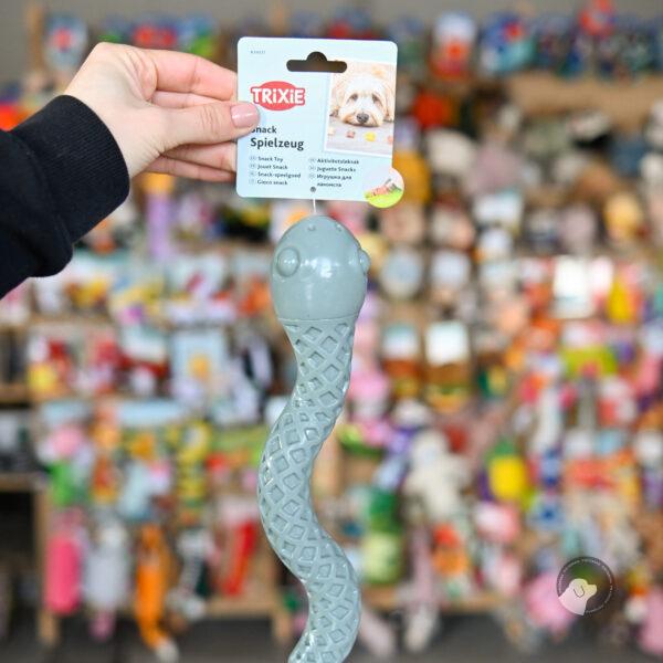 TRIXIE Wąż na przysmaki dla psa TPR, 27 cm