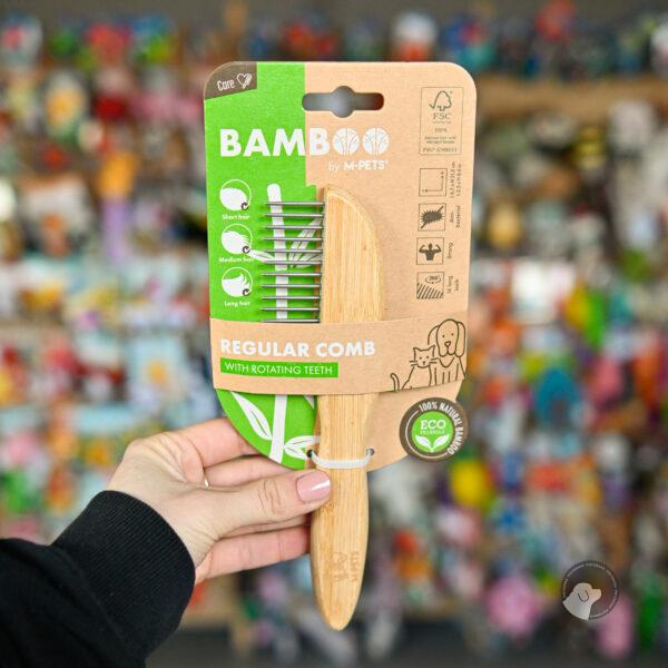 BAMBOO Grzebień Regular - 16 obrotowych zębów