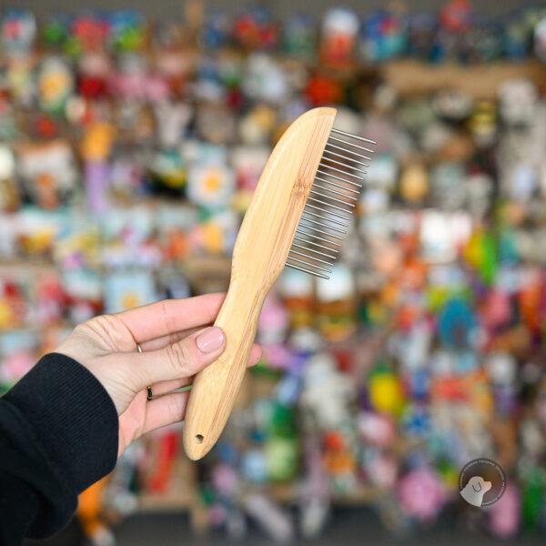 Groomer.dk Short Teeth Comb - grzebień z krótkimi obrotowymi pinami