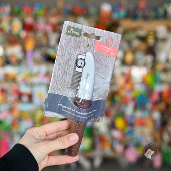 Hunter Grzebień z obrotowymi ząbkami M