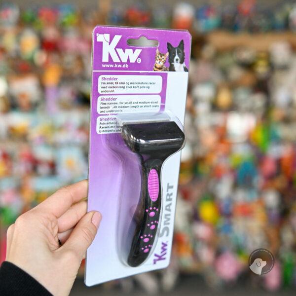 KW Smart Shedder Fine Narrow - eliminator dla ras krótkowłosych, mały
