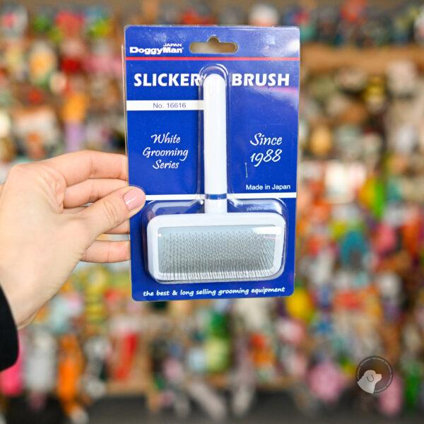 DoggyMan Small Slicker Brush - szczotka pudlówka, mała