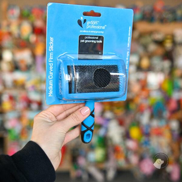 Groom Professional Firm Slicker Brushes Medium - twarda szczotka pudlówka, średnia