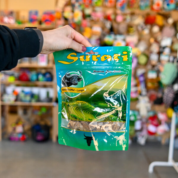 SURATI Płuca dla psa - Bawół Wodny 90g