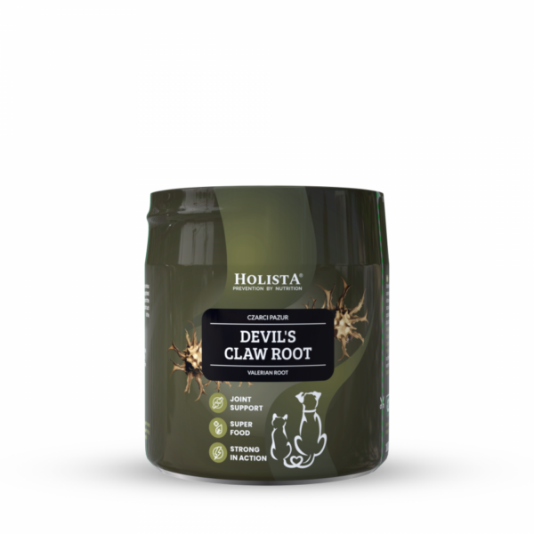 HOLISTA - devil's claw czarci pazur suplement dla psa i kota 100g