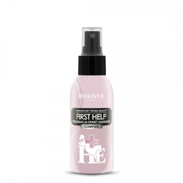 HolistaEquine First Help Spray - spray na skórę konia z propolisem 75ml