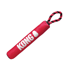 Kong Signature Stick with Rope M Czerwona