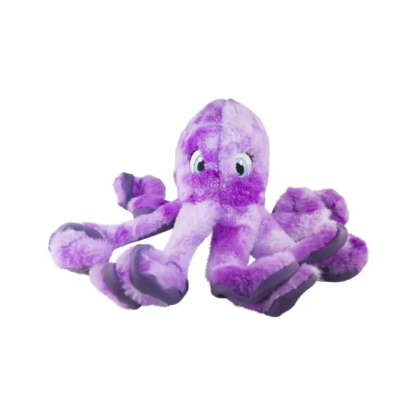 KONG SoftSeas Octopus L - pluszowa ośmiornica szeleści i piszczy